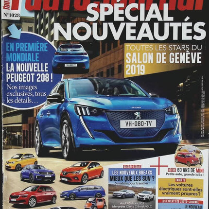 Besondere Neuerscheinungen - L'auto journal - Nr. 1028 - 2019 - Zeitschriftenrezension - Auto