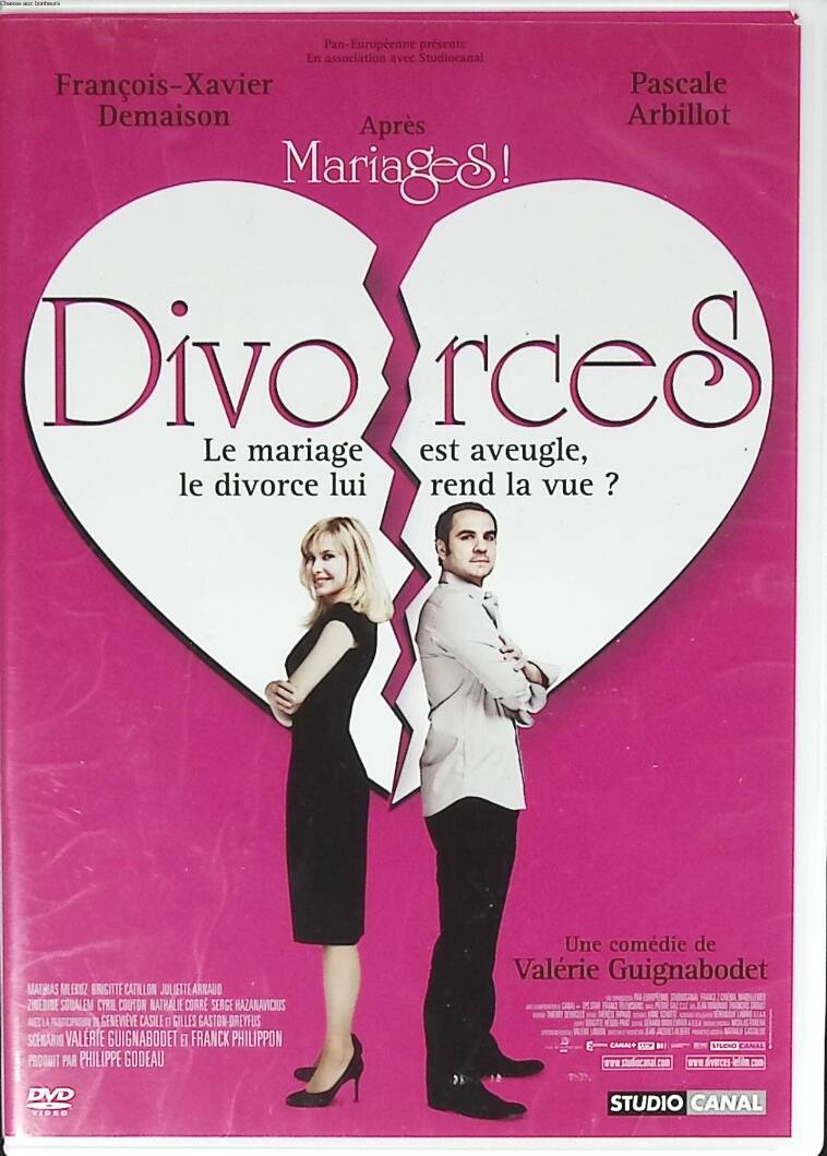 Divorces - Pascale Arbillot - Comedy-drama DVD