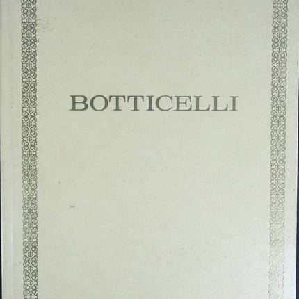 Botticelli - Marie-François Fosca - Italian School - book