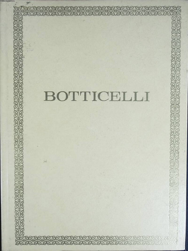 Botticelli - Marie-François Fosca - Italian School - book