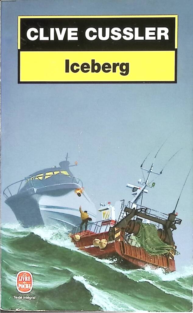 Iceberg - Clive Cussler - 2001 - livre