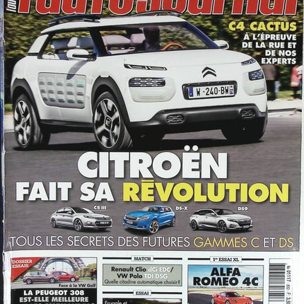Citroën Makes Its Revolution - L'auto Journal - No. 892 - 2013 - Magazine Review - Car