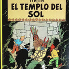 The Adventures of Tintin El templo del sol - Hergé - comic book in Spanish