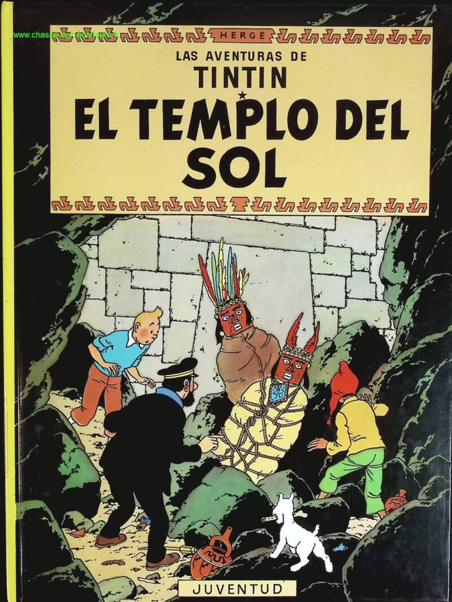 Die Abenteuer von Tim und Struppi El templo del sol - Hergé - Comicbuch auf Spanisch
