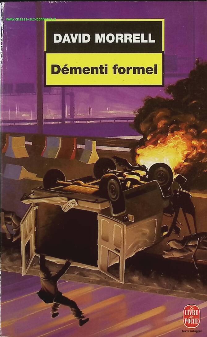 Dementi formel - David Morrell - livre