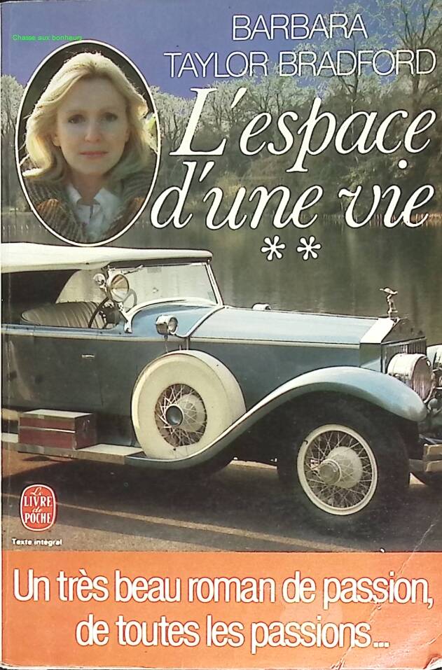 L Espace D'une vie tome 2 - Bradford Barbara Taylor - livre