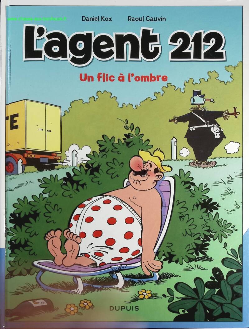 L'agent 212 un flic à l'ombre - Daniel Kox Raoul Cauvin - livre BD