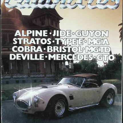 Calandres - n° 27 - 1984 - revue magazine - voiture