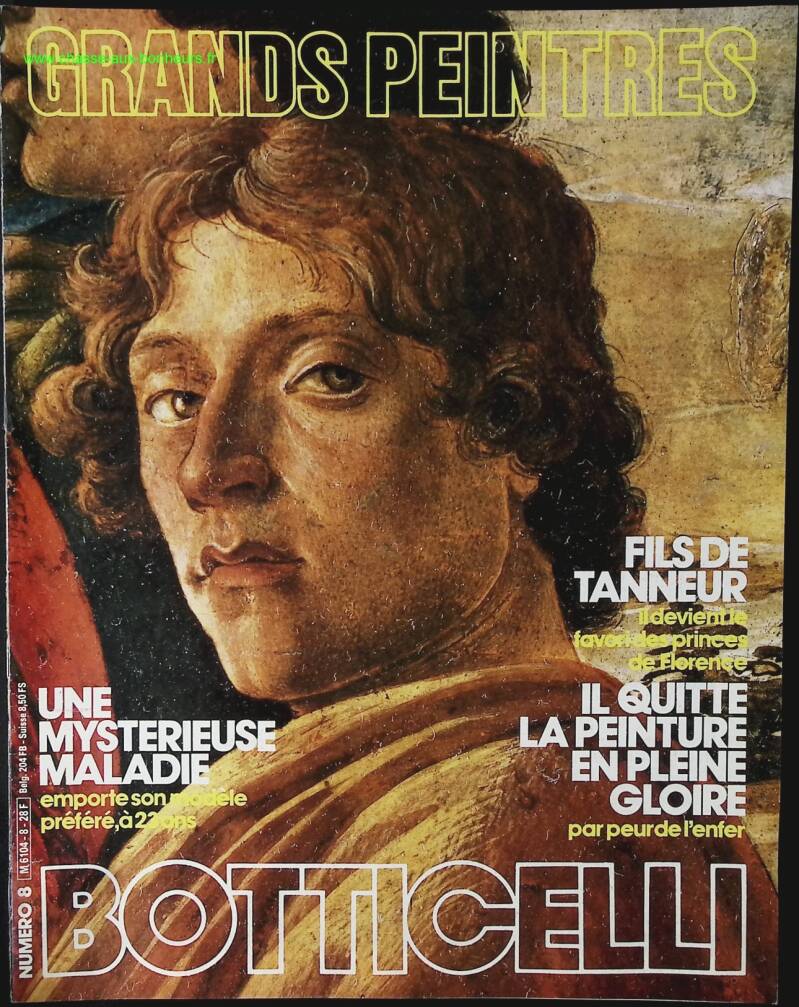 Botticelli - Grands Peintres - n° 8 - revue magazine + 4 reproductions - ART peinture