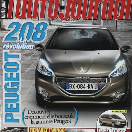 Peugeot 208 - L'auto journal - Nr. 846 - 2012 - Zeitschriftenbericht - Auto