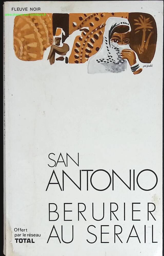 Bérurier au sérail – San Antonio roman policier humour et enquête décalée commissaire Bérurier - livre