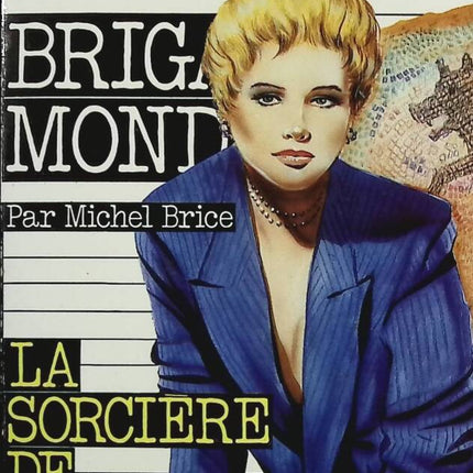 The Witch of Pompeii - Brigade Mondaine No. 95 - Michel Brice - Gérard De Villiers - Book