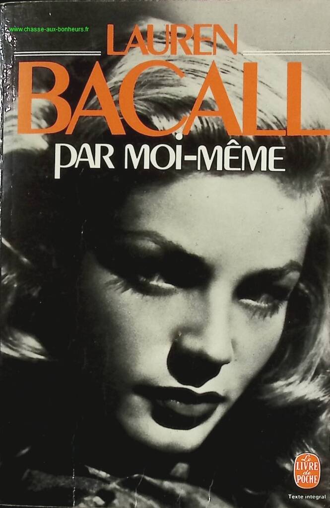 By Myself - Lauren Bacall - Book