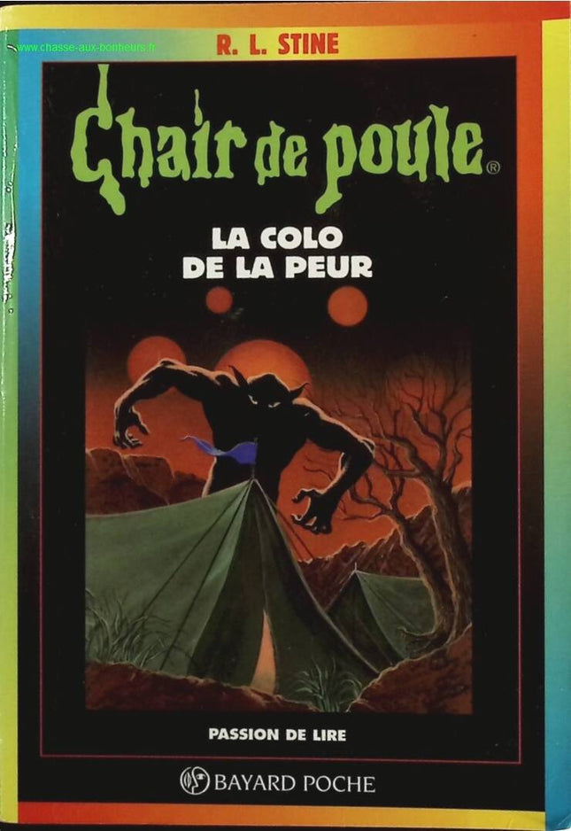 Goosebumps - Volume 10 - Camp of Fear - R.-L. Stine - book