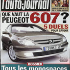 Was ist der Peugeot 607 wert? - L'auto journal - Nr. 528 - 1999 - Zeitschriftenrezension - Auto