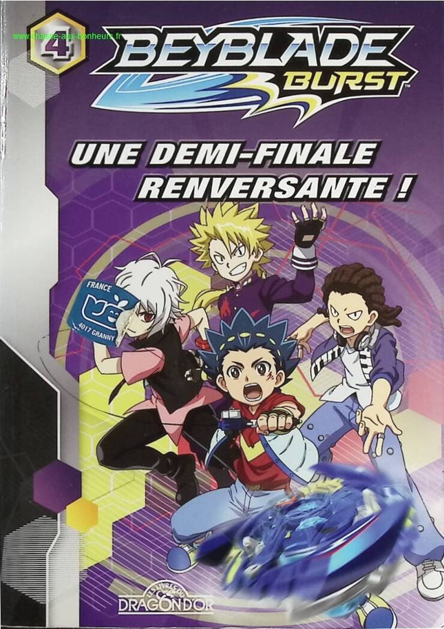 Beyblade Burst Volume 4 - A Stunning Semi-Final! - Nelvana - book