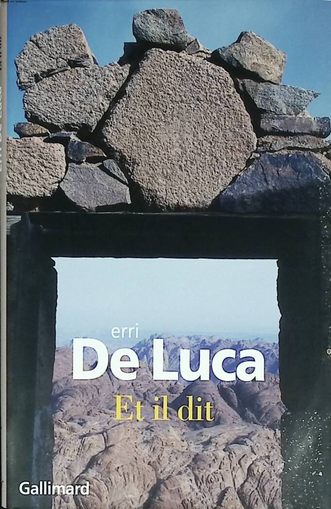 And he says - Erri De Luca - 2012 - book