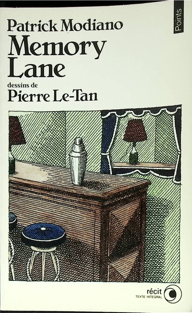 Memory Lane - Patrick Modiano - 1983 - book