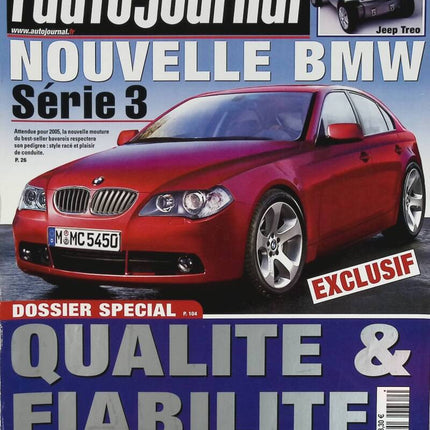 New BMW 3 Series - L'auto journal - n° 632 - 2003 - magazine review - car