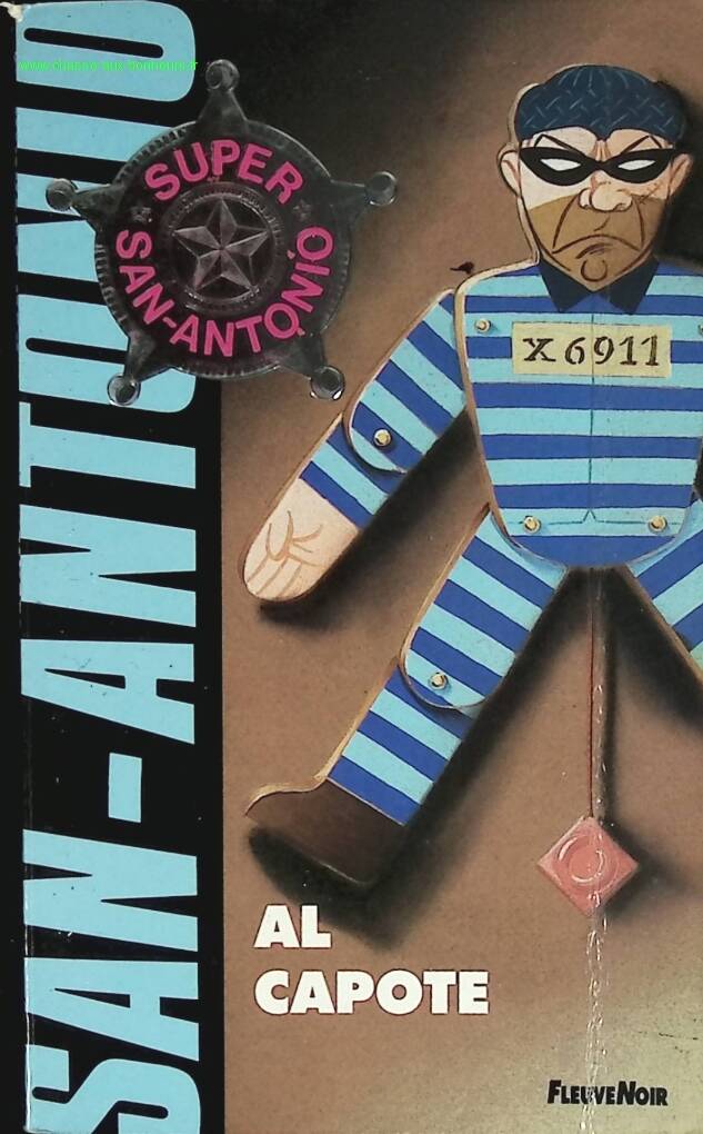 Al Capote – San-Antonio – roman policier humour polar français commissaire San-Antonio d’occasion - livre