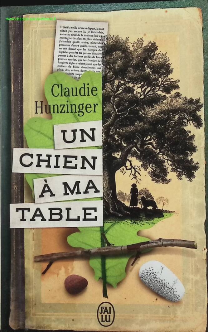 A Dog at My Table - Claudie Hunzinger - book