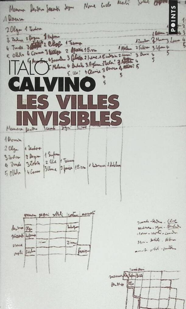 Les villes invisibles - Italo Calvino - 1996 - livre