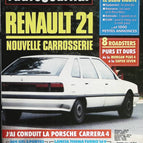 Renault 21 - L'auto journal - n° 21 - 1988 - revue magazine - voiture