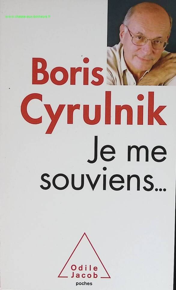 Je me souviens - Boris Cyrulnik - livre