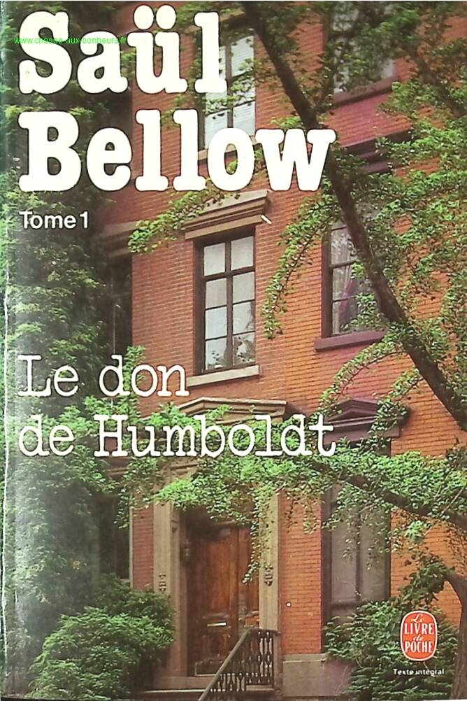 Humboldt's Gift Volume 1 - Saul Bellow - book