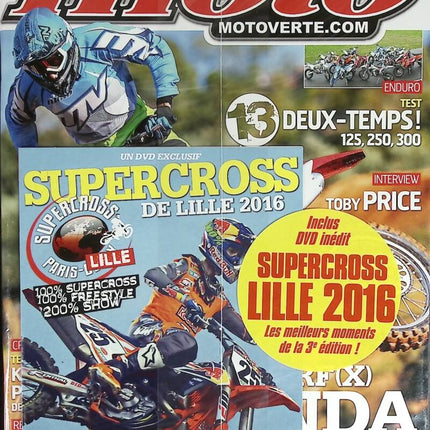 Supercross Lille 2016 - Moto verte - Nr. 513 - 2017 - Zeitschriftenbericht - Moto