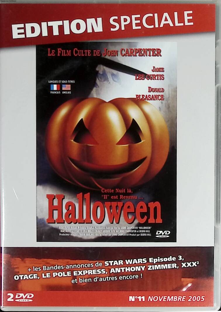 Halloween - Special Future Video Edition - 2 DVDs - Horror DVD