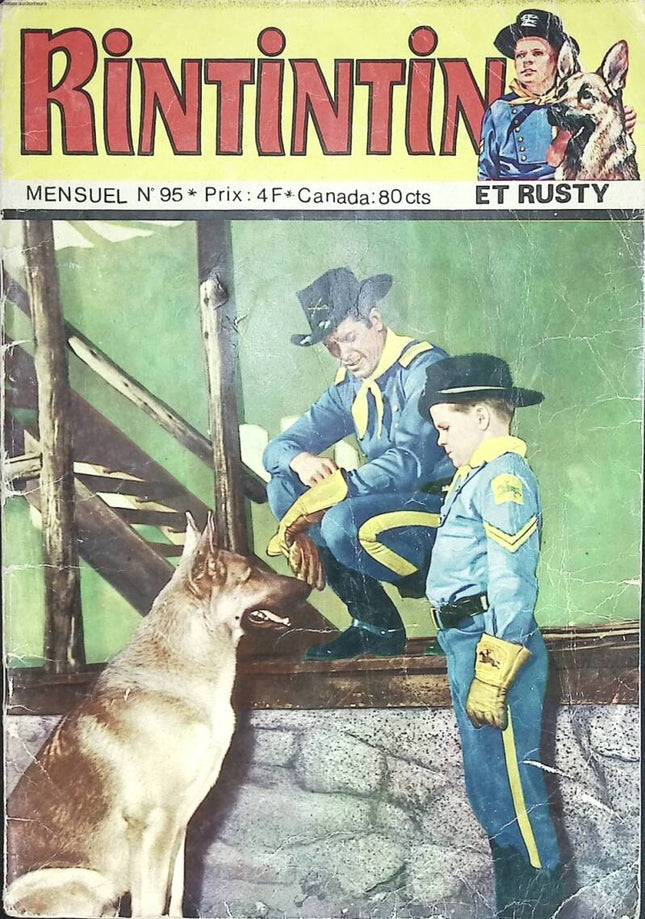 Rintintin contre Rintintin N° 95 - Rusty - 1977 - livre