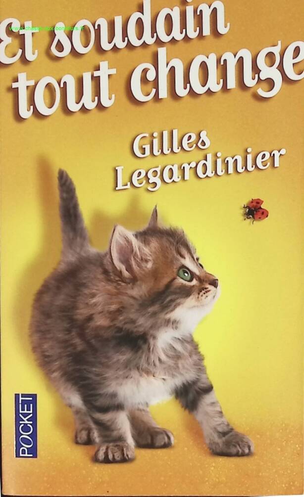 Roman feel good comédie romantique vie quotidienne Et soudain tout change – Gilles Legardinier - livre