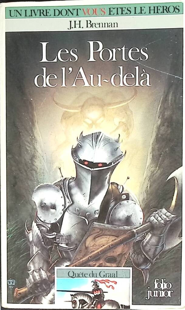 Die Tore des Jenseits - Brennan - Das Buch „Wähle dein eigenes Abenteuer“ 1986 - Buch