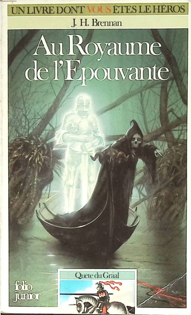 In the Kingdom of Terror - Brennan The Choose Your Own Adventure Book - 1986 - book