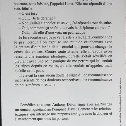 Bastingage - Anthony Delon - 2024 - Buch