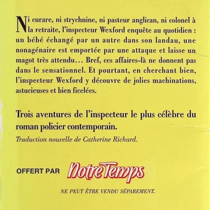 L'inspecteur Wexford - Ruth Rendell - livre