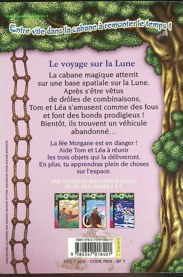 The Magic Treehouse Volume 7 - A Trip to the Moon - Mary Pope Osborne - book