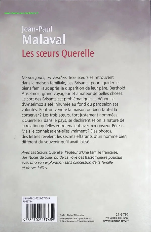 The Quarrel Sisters - Jean-Paul Malaval - Book
