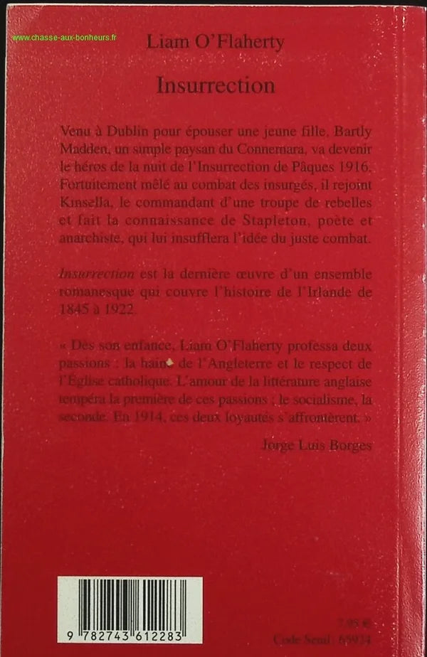 Insurrection - Liam O'Flaherty - book