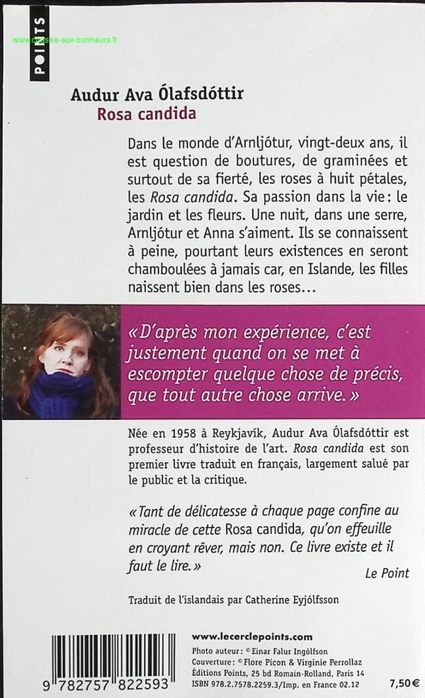 Rosa Candida - Audur Ava Olafsdottir - book
