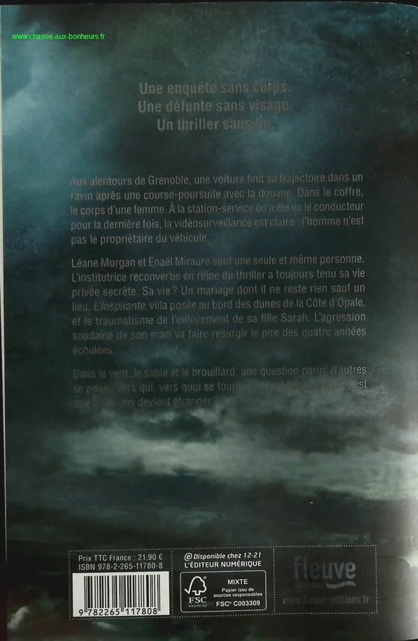 The Unfinished Manuscript - Franck Thilliez - book