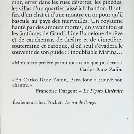 Marina - Carlos Ruiz Zafón - Buch