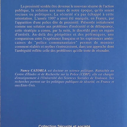 Community Policing - Between Realities and Myths - Nancy Cazorla - Book