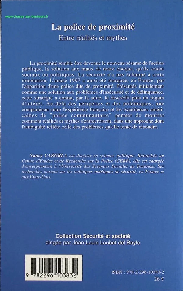 Community Policing - Between Realities and Myths - Nancy Cazorla - Book