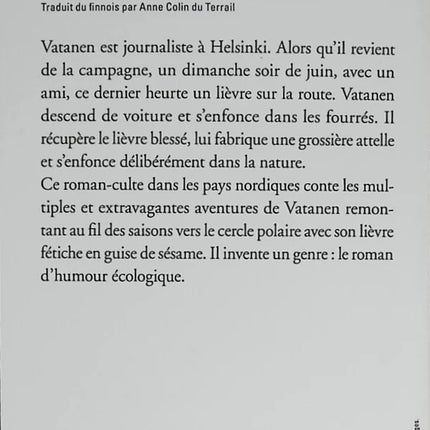 The Hare of Vatanen - Arto Paasilinna - 2013 - book