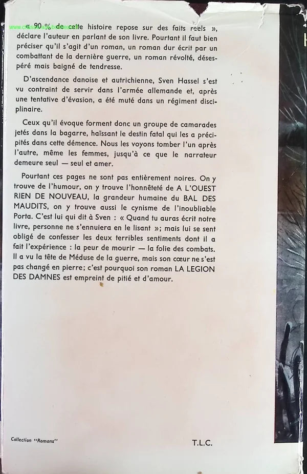 The Legion of the Damned - Sven Hassel - Book