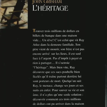 L'héritage - John Grisham - livre