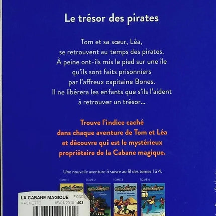 The Magic Treehouse Volume 4 - Pirate Treasure - Mary Pope Osborne - book