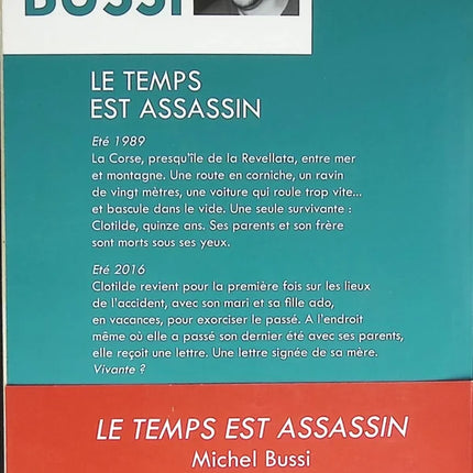 Le Temps est assassin – Michel Bussi – thriller corse suspense occasion - livre